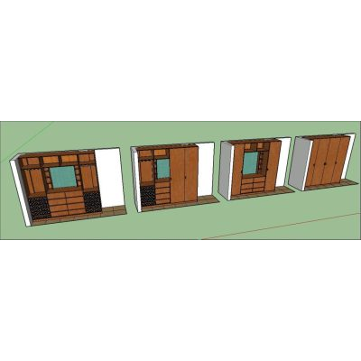 Closet empotrado