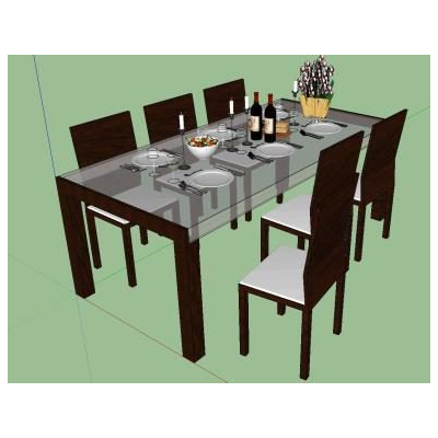 3d dining room