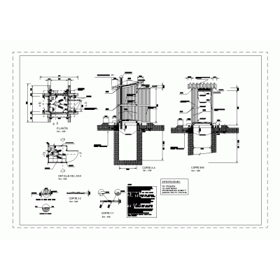 Letrina cad