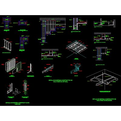 Detalles sistema drywall