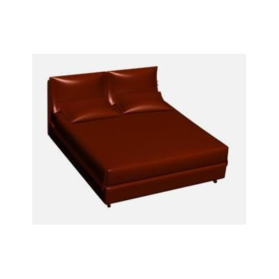 Cama Contemporanea en 3D