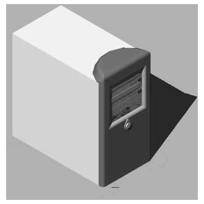 compaq cpu in 3d