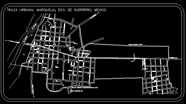 Marquelia urban layout; warrior