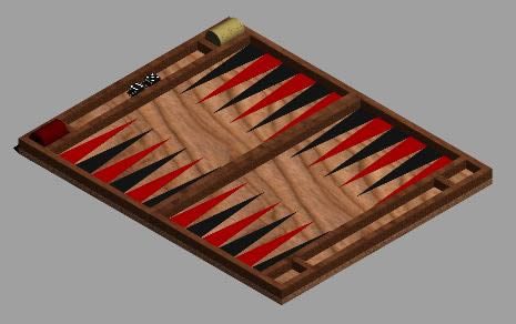 Backgammon 3d
