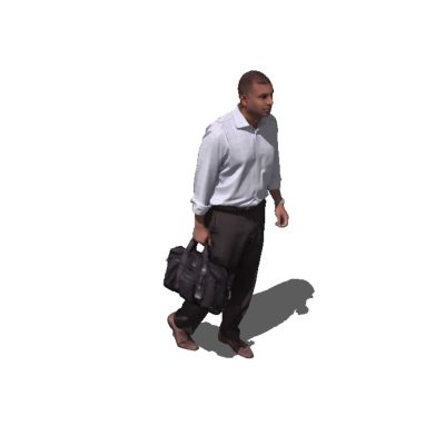 Hombre adulto caminando