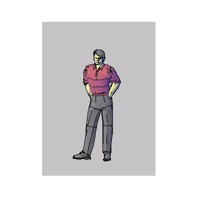 Hombre 3d