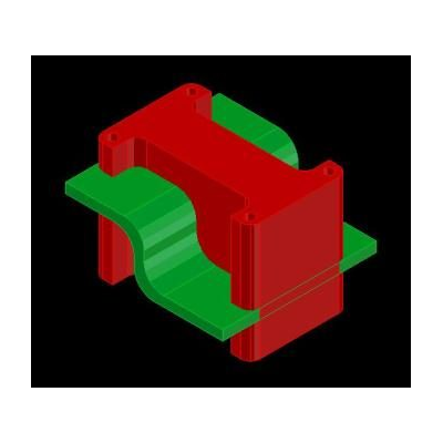 Diseno 3D de Conector Mecanico