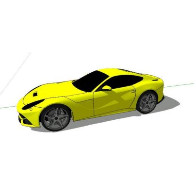 super sports car 3d