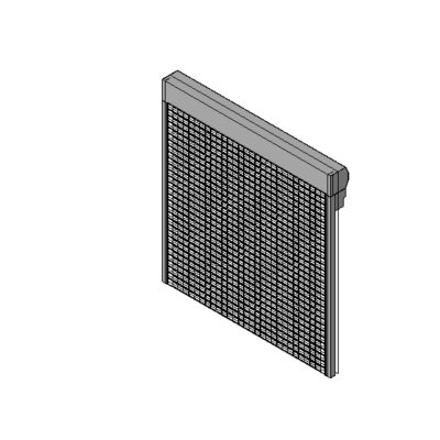 Puerta enrollable revit