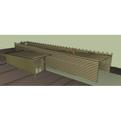 Casa china 3d.