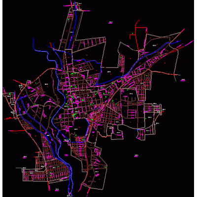 Plano Urbano de Salvatierra