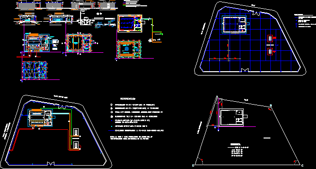 level transformer substation