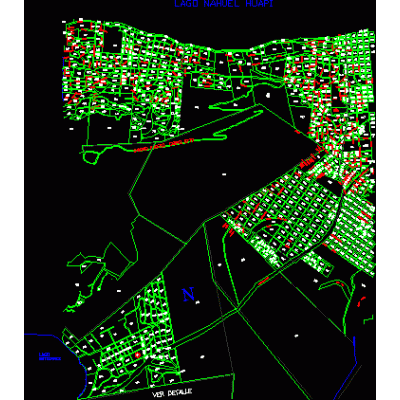 Mapa de bariloche