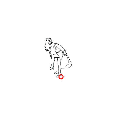 persona in elevazione