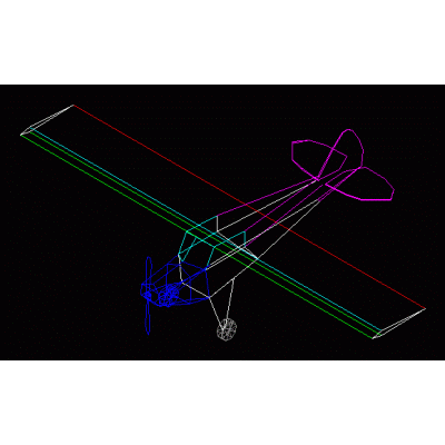 3D Airplane Model