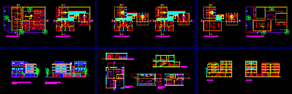 Set of minimal houses