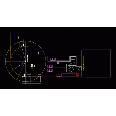 Area de rotacion de un trailer