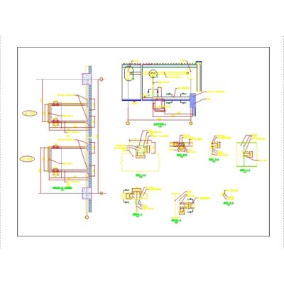 Steel frame mount outdoor air conditioner machine