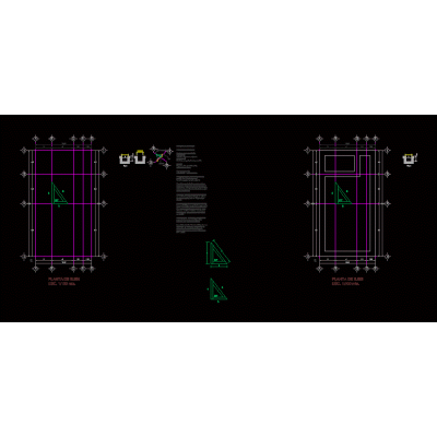 Plano de cimentacion