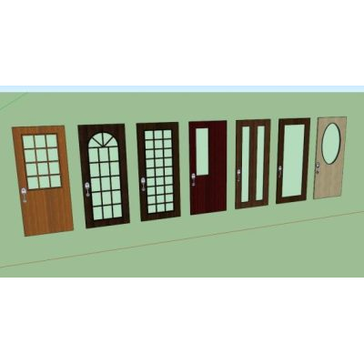 Estilos de puertas 3d