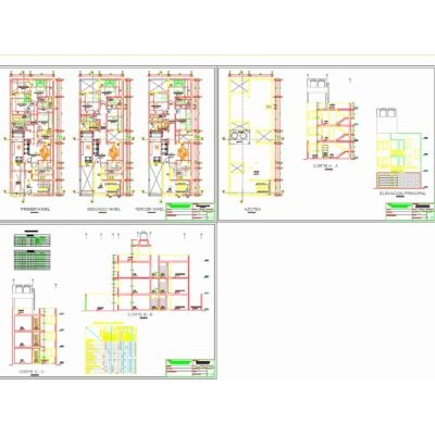 Proyecto Multifamiliar 3 Niveles