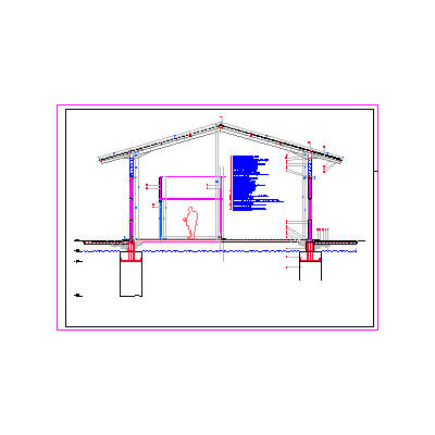 Seccion constructiva de nave