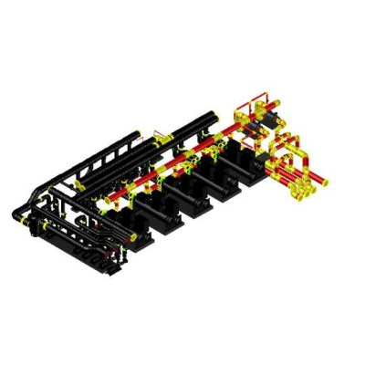 Sistema de chillers compresor magnetico 5000tr