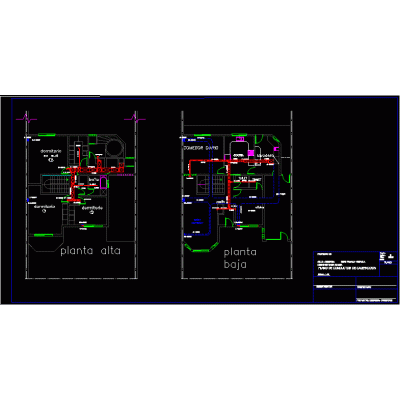 Plano de calefaccion