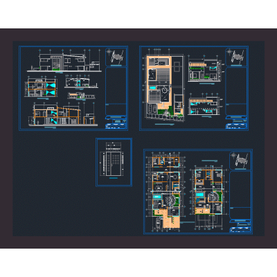 Casa unifamiliar de 2 niveles