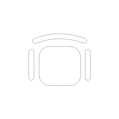 Silla En Planta-Mod. 5