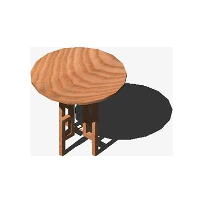 Elegant Round Table for Interiors