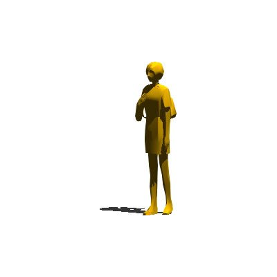 Figura Femenina Caminando