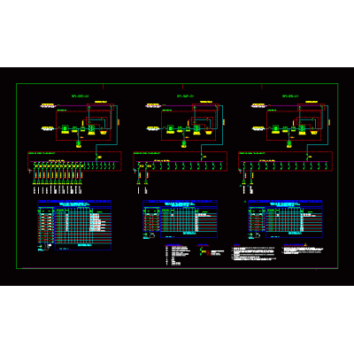 Diagrama unifilar electrico en baja tension