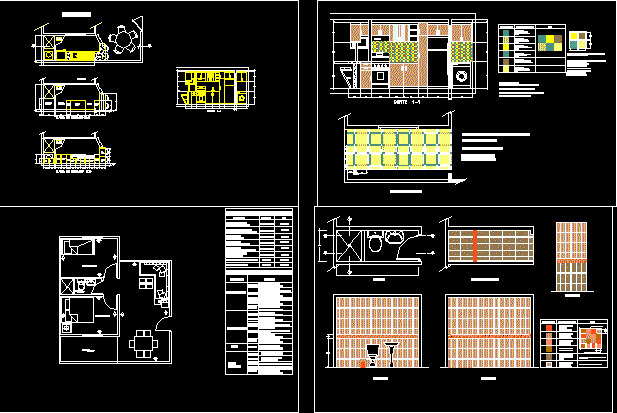 design de interiores de cozinha
