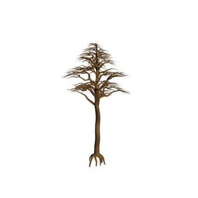 Bare tree in 3D