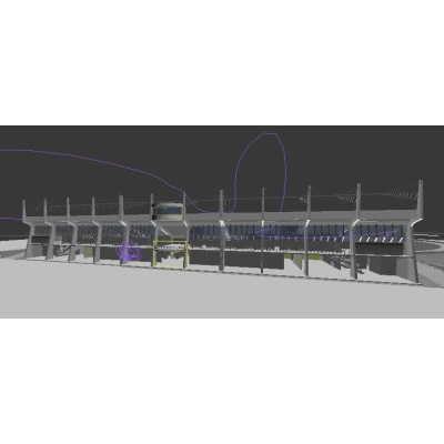 Estadio kimbiri 3d