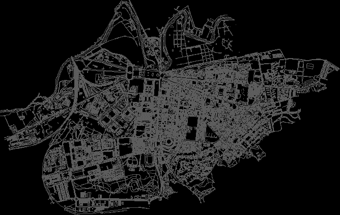 Map of aranjuez (spain)