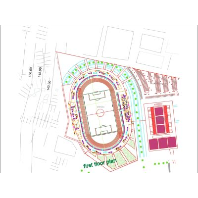 Complejo deportivo - estadio