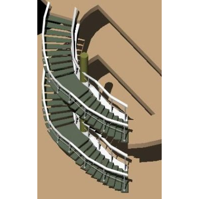 Escalera 3d