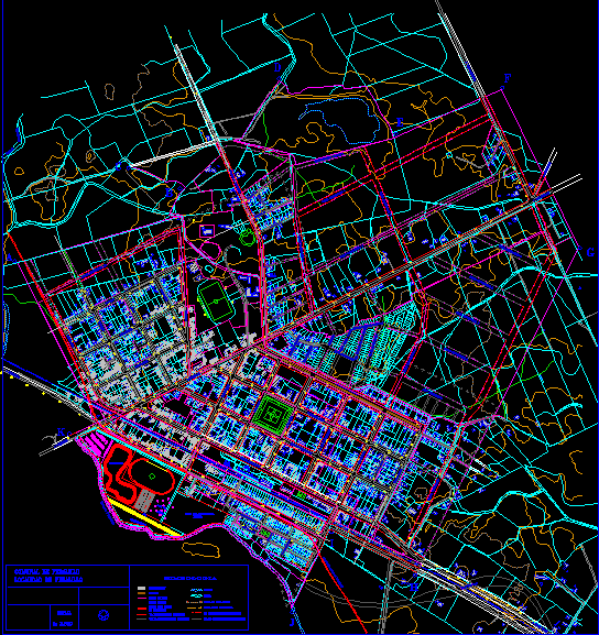 plan d'urbanisme de Peralillo, province de Colchagua; sixième région; le Chili
