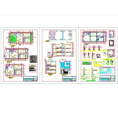 Family house with three floors