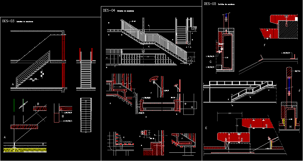 détails escaliers
