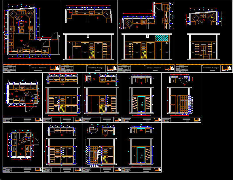 Dressing rooms In AutoCAD | CAD library