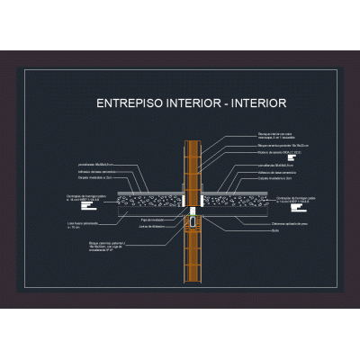 Entrepiso bloque ceramico interior interior