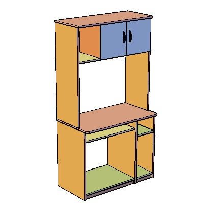 Mueble Multifuncional para PC
