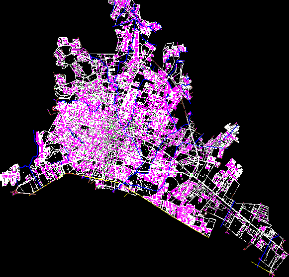 Stadtkarte Leon de Los Aldama