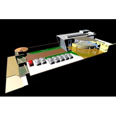 Restaurant 3d 3ds