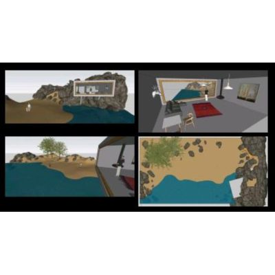 Casa en playa 3d skp