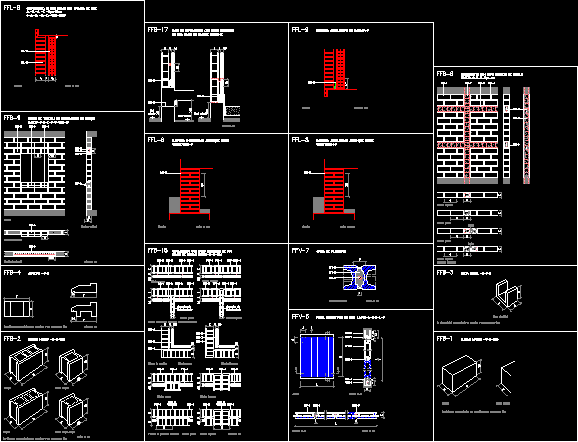 Wall tie plans