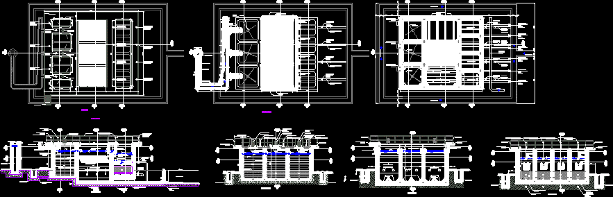 Water treatment plant module